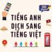ứng dụng Tiếng Anh dịch sang Tiếng Việt