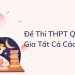 Đề Thi Thpt Quốc Gia Tất Cả Các Môn