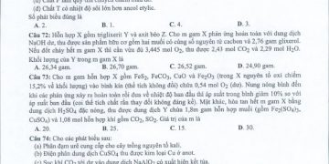 Đề minh họa hóa 2022 có file PDF tải về nhanh nhất