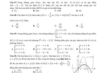 Đề Thi Toán Thpt Quốc Gia 2018 4