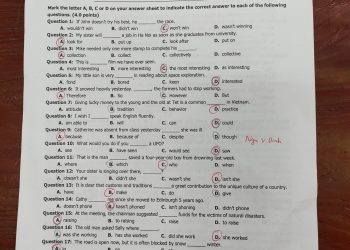 Đề Thi Tiếng Anh Vào 10 Hải Dương 2022 Min