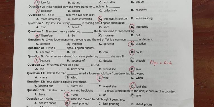 Đề Thi Tiếng Anh Vào 10 Hải Dương 2022 Min