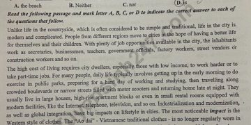 Đề Thi Tiếng Anh Vào 10 Hải Phòng 2022 Min