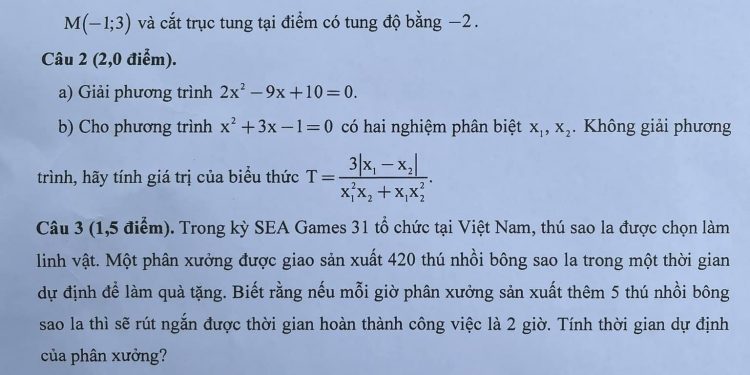 Đề Thi Vào 10 Môn Toán Nghệ An 2022 Min