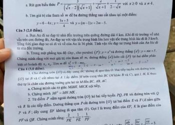 Đề Thi Vào 10 Môn Toán Hải Dương 2022 Min