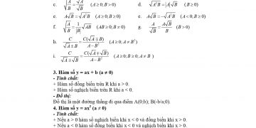 ổng hợp kiến thức toán 9 đại số và hình học có file PDF