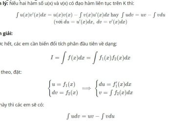 Tổng hợp các công thức nguyên hàm đầy đủ và chi tiết nhất 2023