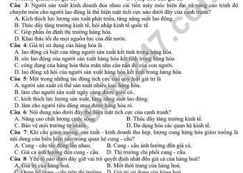 Đề thi GDCD lớp 11 học kì 2 các năm có file PDF tải về