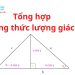 Tổng hợp tất cả công thức lượng giác từ lớp 9, 10 và 11 ôn thi đại học