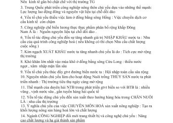 Toàn bộ từ khóa địa lý 12 cần ghi nhớ