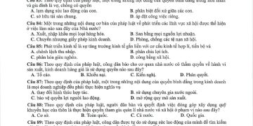 Đề minh họa GDCD THPT quốc gia 2023 có file pdf và đáp án