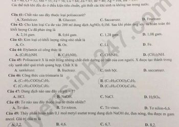 Bộ đề thi thử hóa thpt quốc gia 2023 có file pdf và đáp án