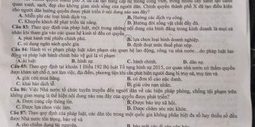 Đề thi GDCD cuối HK2 lớp 12 tỉnh Nam Định năm học 2022 2023-min