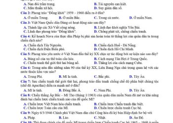 Đề thi KSCL lớp 12 môn Lịch Sử Lớp 12 tỉnh Dak Nông 2023-min