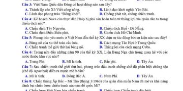Đề thi KSCL lớp 12 môn Lịch Sử Lớp 12 tỉnh Dak Nông 2023-min