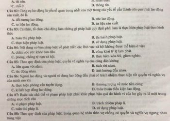 Đề thi thử môn GDCD THPT Quốc Gia 2023 tỉnh Cao Bằng
