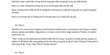 lời giải chi tiết mã đề 401 đề thi tiếng Anh THPT quốc gia 2023