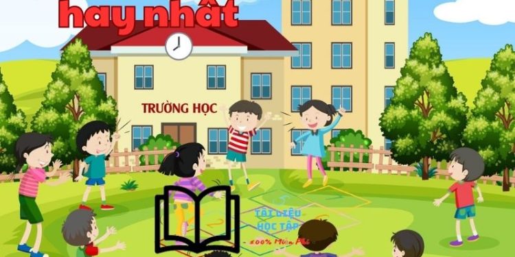 Top 10 bài văn tả ngôi trường ngắn gọn, hay nhất lớp 4, 5