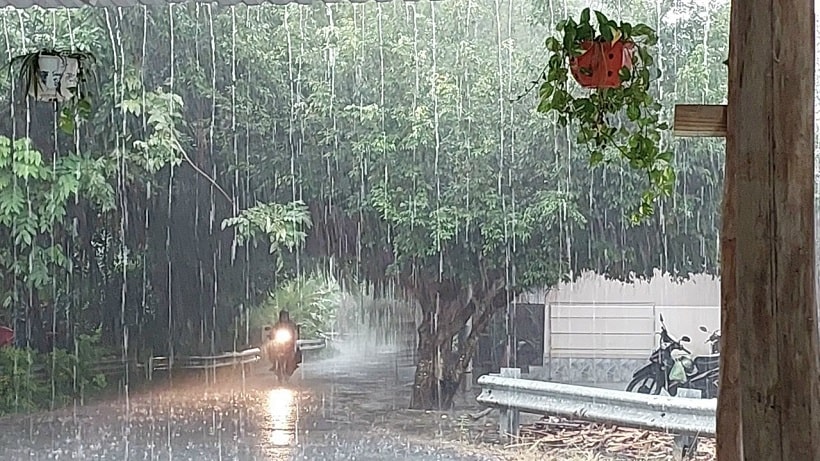 Bài văn tả cảnh cơn mưa rào mùa hè ngắn gọn nhất