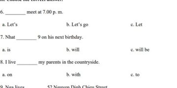 Bộ đề thi tiếng Anh lớp 5 giữa học kì 1 có đáp án 2023