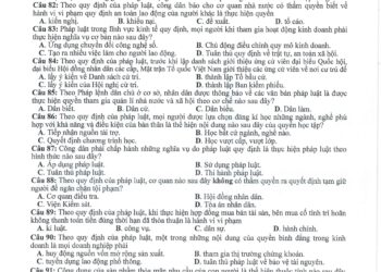 Đề minh hoạ môn GDCD THPT quốc gia 2024