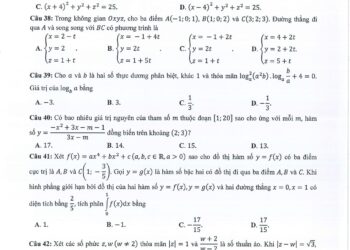 Ma trận đề minh hoạ toán THPT Quốc Gia 2024 chi tiết