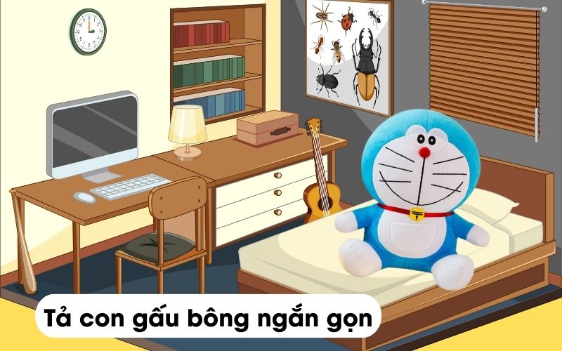 Tả con gấu bông lớp 4