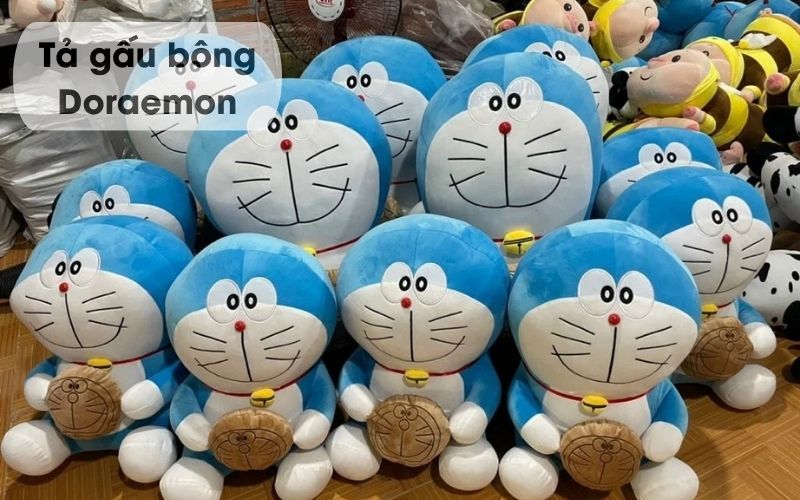 Tả gấu bông Doremon lớp 2 ngắn gọn