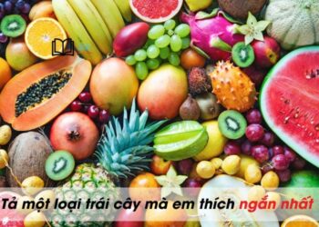 Tả một loại trái cây mà em thích lớp 5 ngắn gọn