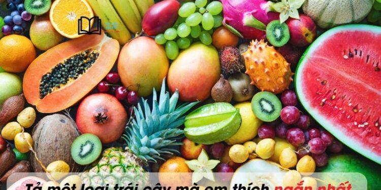 Tả một loại trái cây mà em thích lớp 5 ngắn gọn