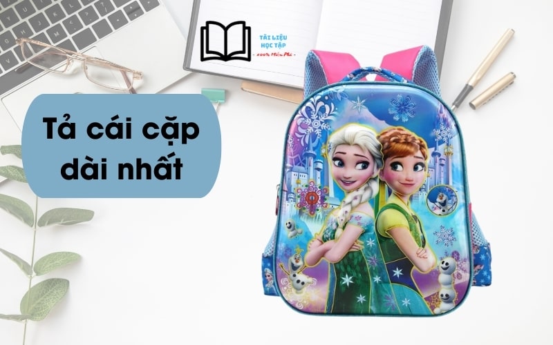 Văn tả cái cặp lớp 5 dài nhất