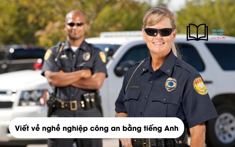 Viết đoạn văn về nghề nghiệp tương lai của em bằng tiếng Anh ngắn gọn - Công an