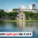 bài văn tả hồ Gươm lớp 3 và 5 ngắn gọn, hay nhất