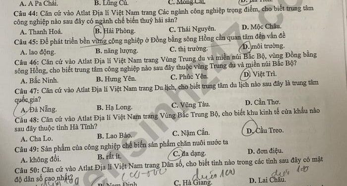 de-thi-thu-mon-dia-ha-noi-2024-1-result