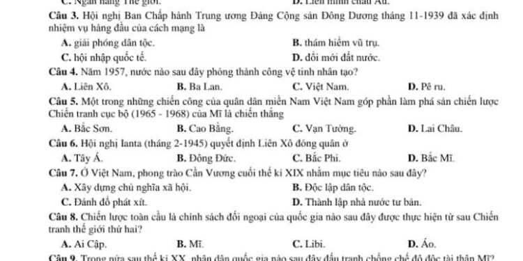 de-thi-thu-tot-nghiep-lich-su-tinh-nam-dinh-2024