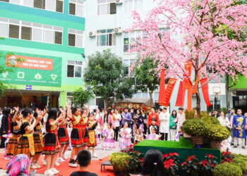 Tả quang cảnh trường em lớp 5 ngắn gọn