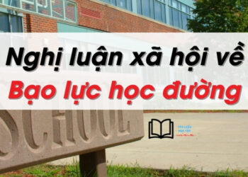 nghị luận xã hội về bạo lực học đường