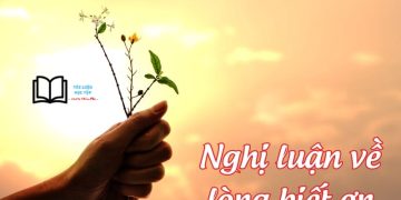 Nghị luận xã hội về lòng Biết Ơn