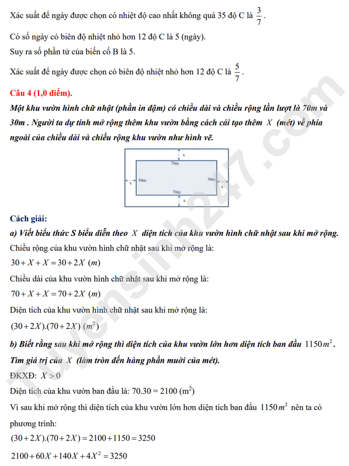 Đáp án Đề minh hoạ môn toán vào lớp 10 TPHCM 2025 4