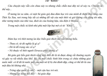 Đề minh hoạ môn văn vào lớp 10 TPHCM 2025 có đáp án