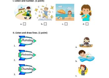 Bộ đề thi tiếng anh lớp 4 học kì 1 sách Global Success 8 đề