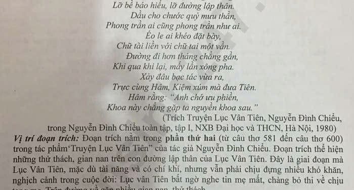Bộ Đề thi ngữ văn lớp 9 học kì 1 có đáp án mới 2024