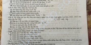 Đề tập huấn thi tốt nghiệp môn lịch sử tỉnh Bắc Ninh 2025