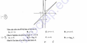 Đề thi KSCL môn toán lớp 12 tỉnh Phú Thọ 2025 có đáp án