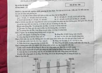 Đề thi KSCL môn địa lý tỉnh Ninh Bình 2025 lần 2 có đáp án