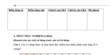 5 Đề thi giữa kì 2 Toán 5 Kết nối tri thức có đáp án