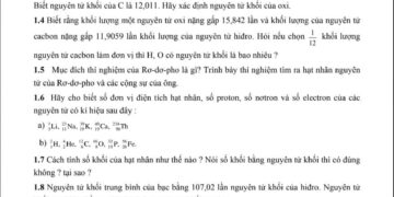 Các dạng bài tập hoá học lớp 10 học kì 1 và 2 chương trình mới file PDF