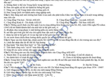 Đề thi thử lịch sử thptqg 2025 tỉnh Bình Thuận có đáp án