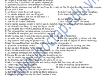 Đề thi thử tốt nghiệp môn địa lí tỉnh Thái Bình 2025 lần 2