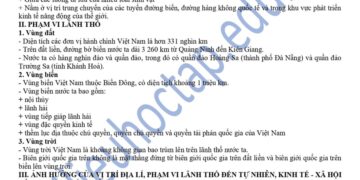 Lý thuyết địa lí lớp 12 bài 1 Kết Nối Tri Thức ngắn gọn